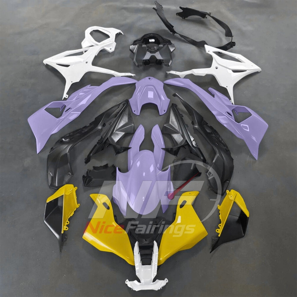 For BMW S1000RR 2025-2026 Yellow Black Sportbike Fairing Set with Custom Painted Plastics | NiceFairings - main product image