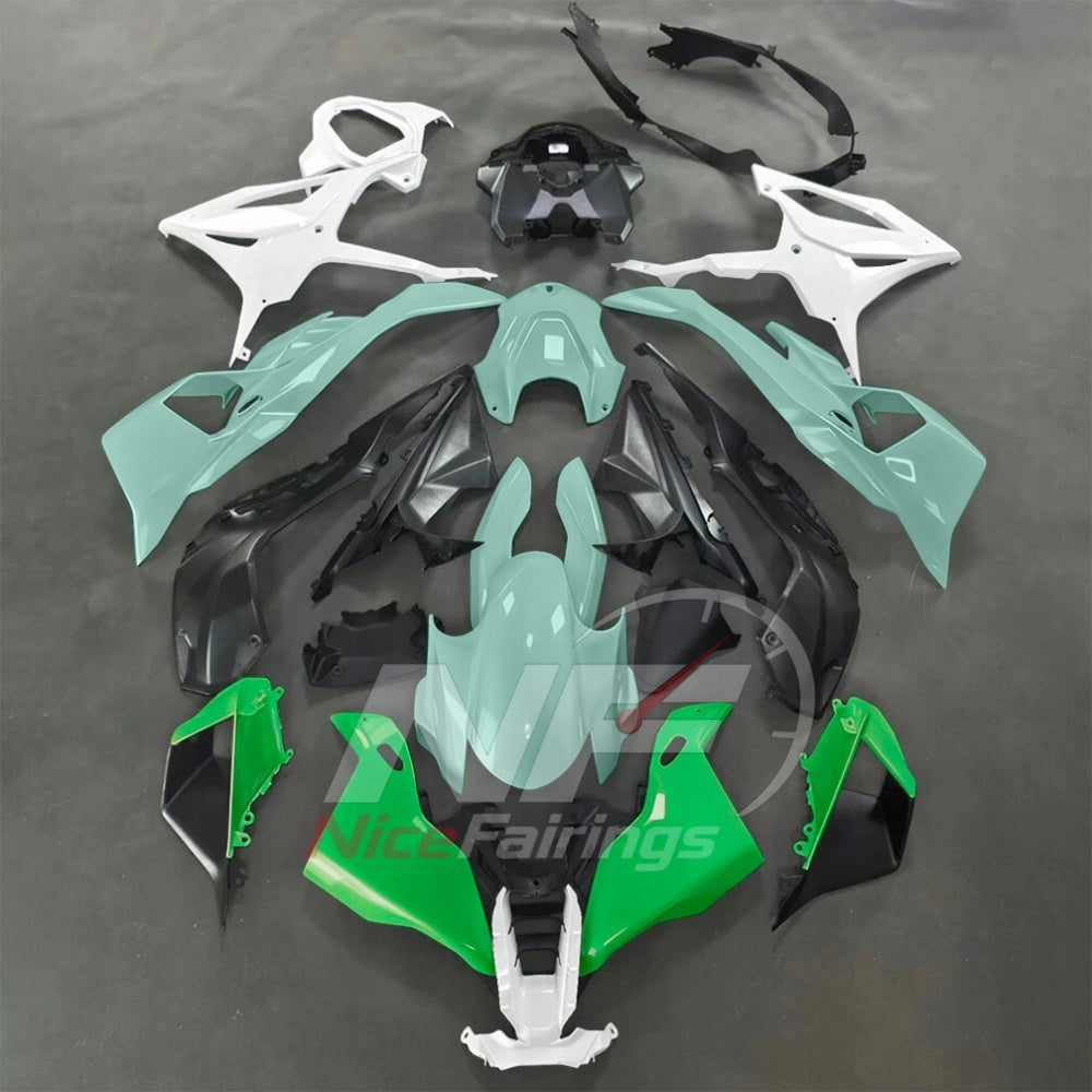 For BMW S1000RR 2025-2026 Green Black Custom Fairings with ABS Sportbike Plastics and Full Body Kit | NiceFairings - main product image