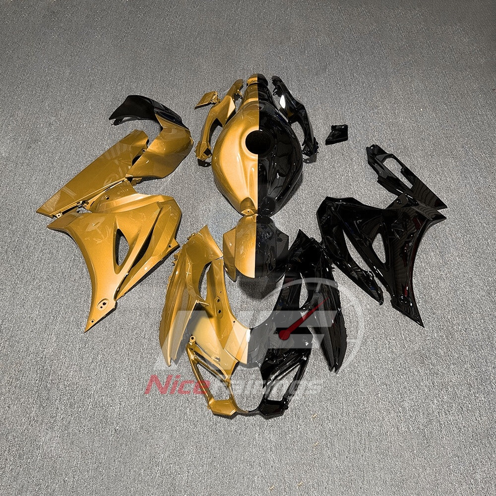 For Suzuki GSX-R1000 K17 2017 2018-2026 Sportbike Fairing Set Green Purple Custom Painted Plastics | NiceFairings - paint design NO.6 option image