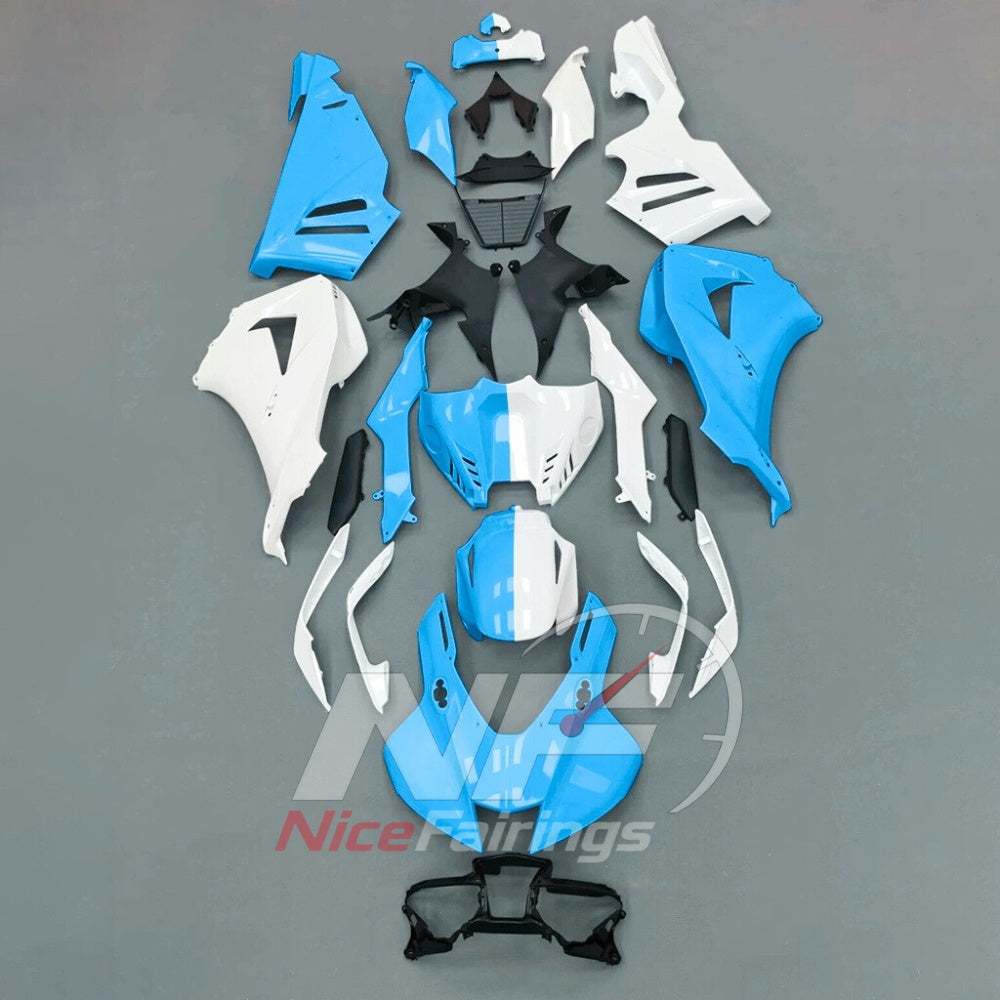 For Honda CBR1000RR-R 2024-2026 Blue Black Painted ABS Fairings with Complete Replacement Bodywork | NiceFairings - paint design NO.9 option image