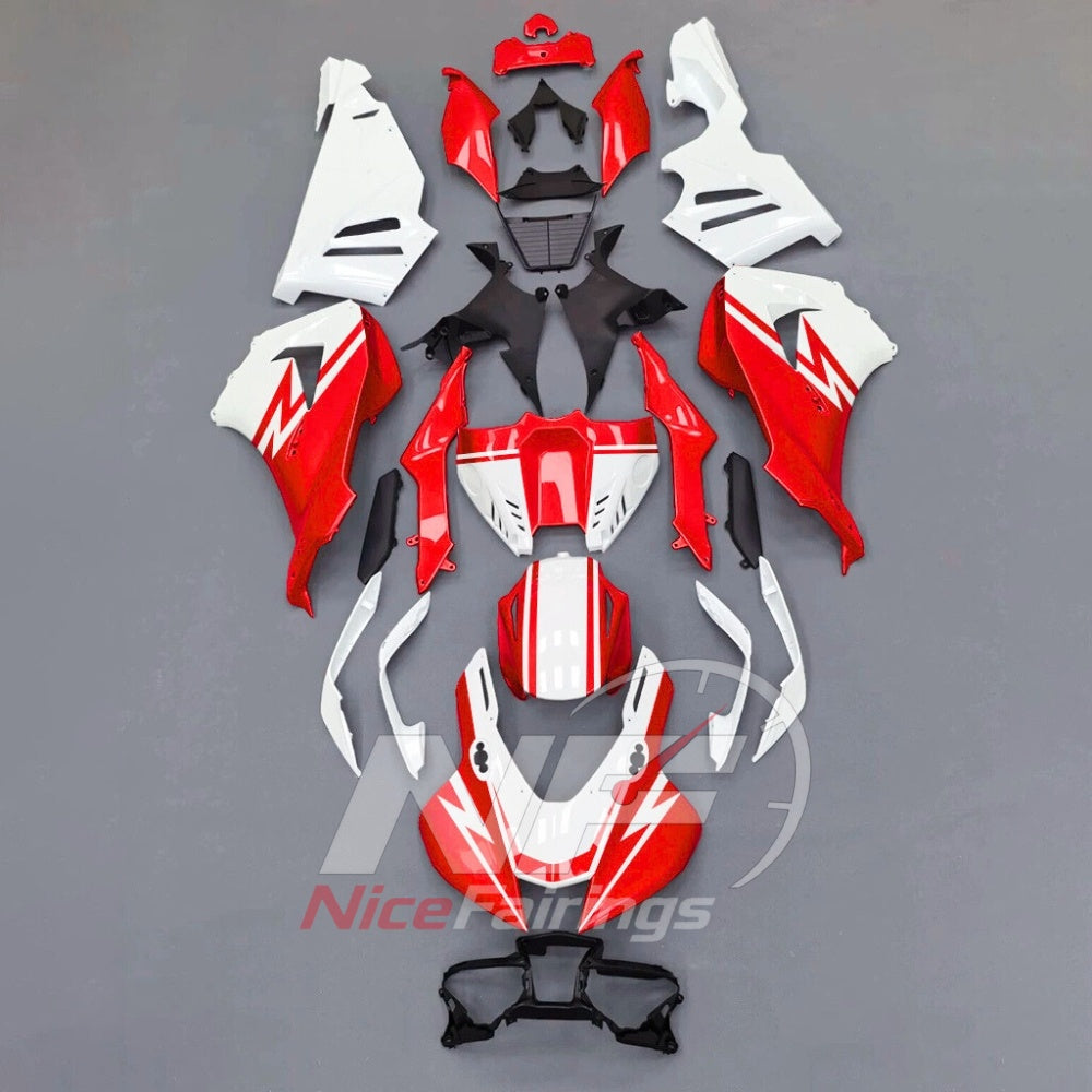 For Honda CBR1000RR-R 2024-2026 Orange Black ABS Body Kit with Street and Track Fairing Panels | NiceFairings - paint design NO.6 option image