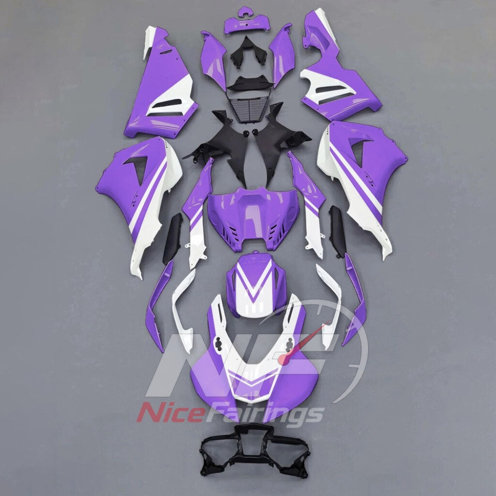 For Honda CBR1000RR-R SP 2024-2026 Purple Black Sportbike Fairing Set with Custom Painted Plastics | NiceFairings - main product image