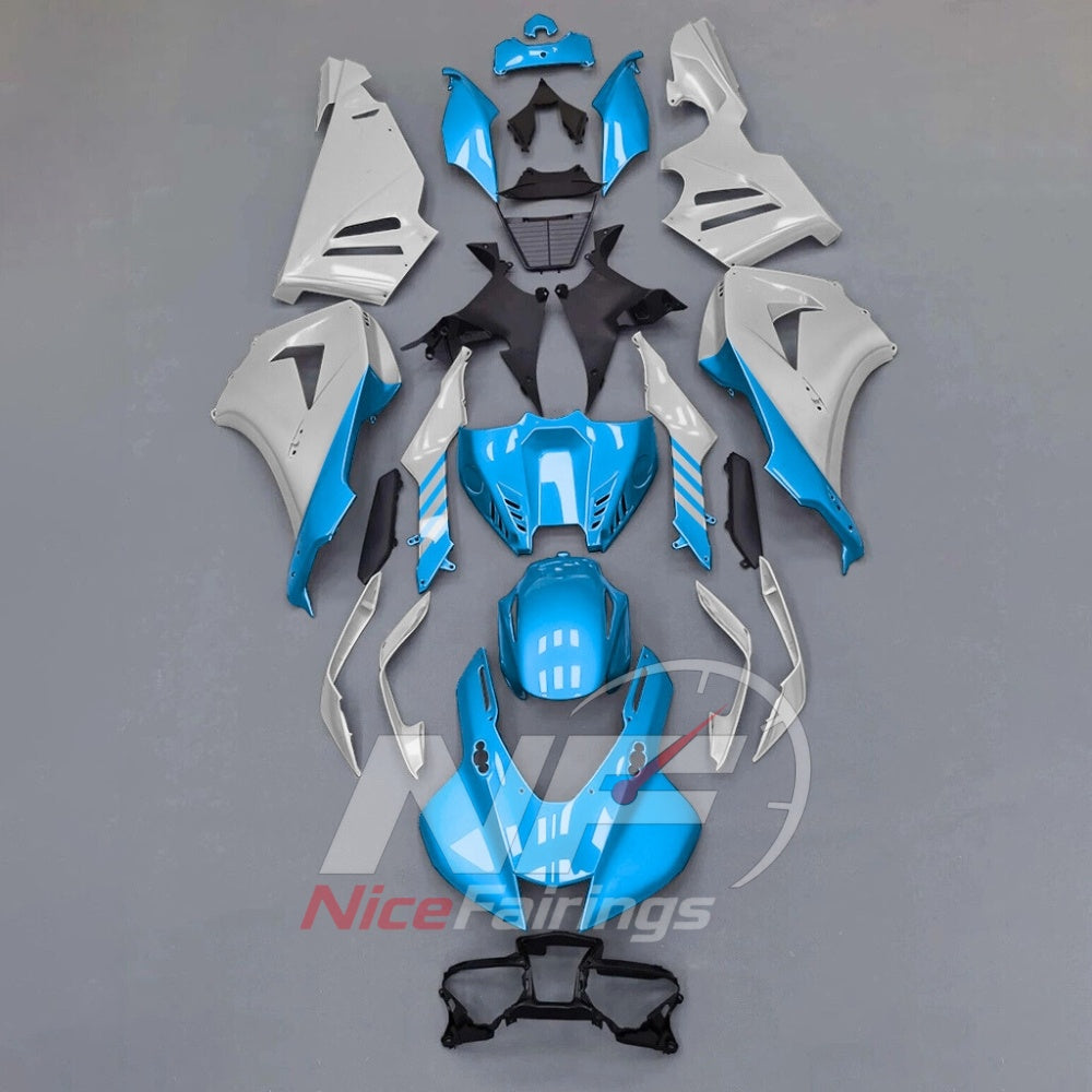 For Honda CBR1000RR-R 2024-2026 Blue Black ABS Body Kit with Street and Track Fairing Panels | NiceFairings - paint design NO.9 option image