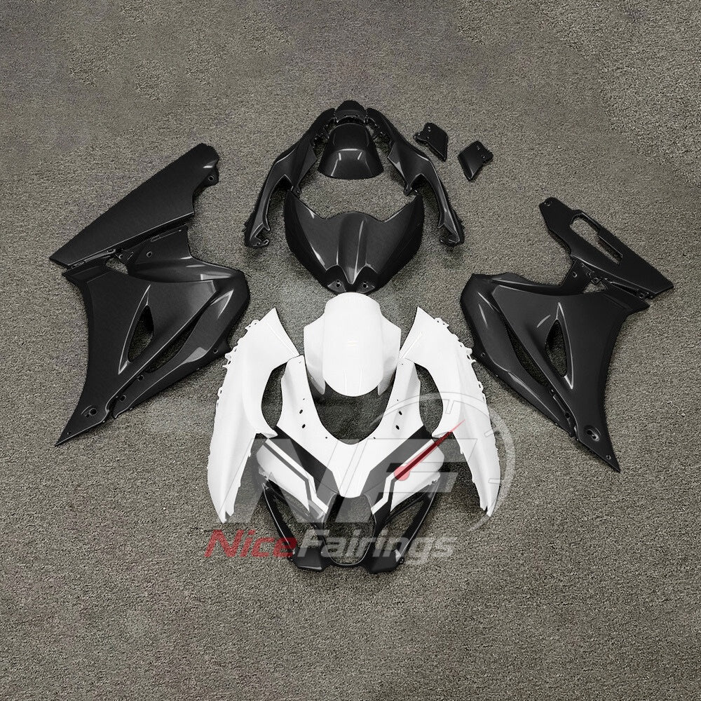 For Suzuki GSXR1000 K17 2017-2026 Painted ABS Fairings Blue Complete Bodywork | NiceFairings - paint design NO.7 option image