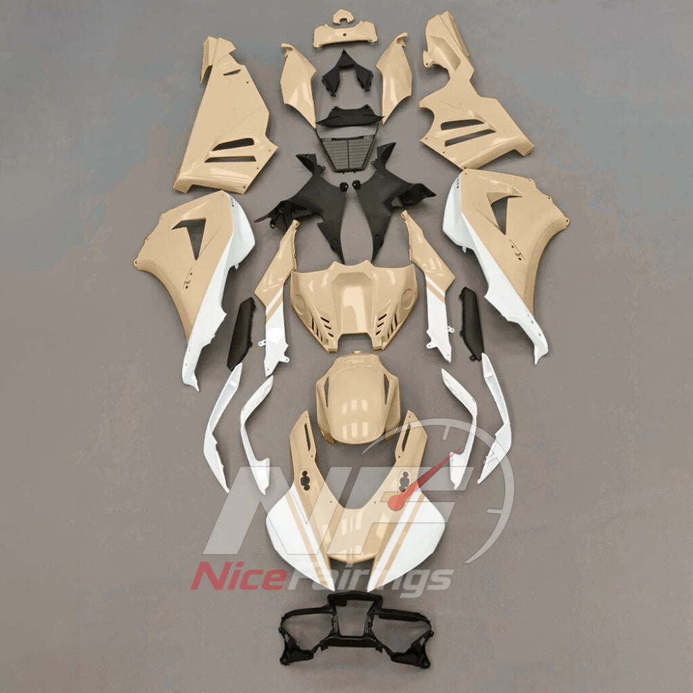 For Honda CBR1000RR-R SP 2024-2026 Green Black Sportbike Fairing Set with Custom Painted Plastics | NiceFairings - paint design NO.6 option image