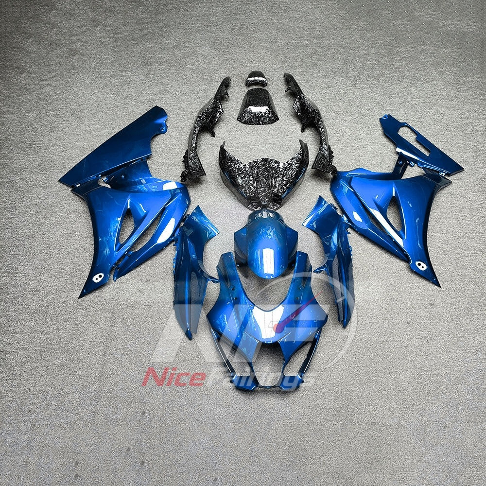 For Suzuki GSXR1000 K17 2017-2026 ABS Body Kit Purple Street Track Fairings | NiceFairings - paint design NO.6 option image