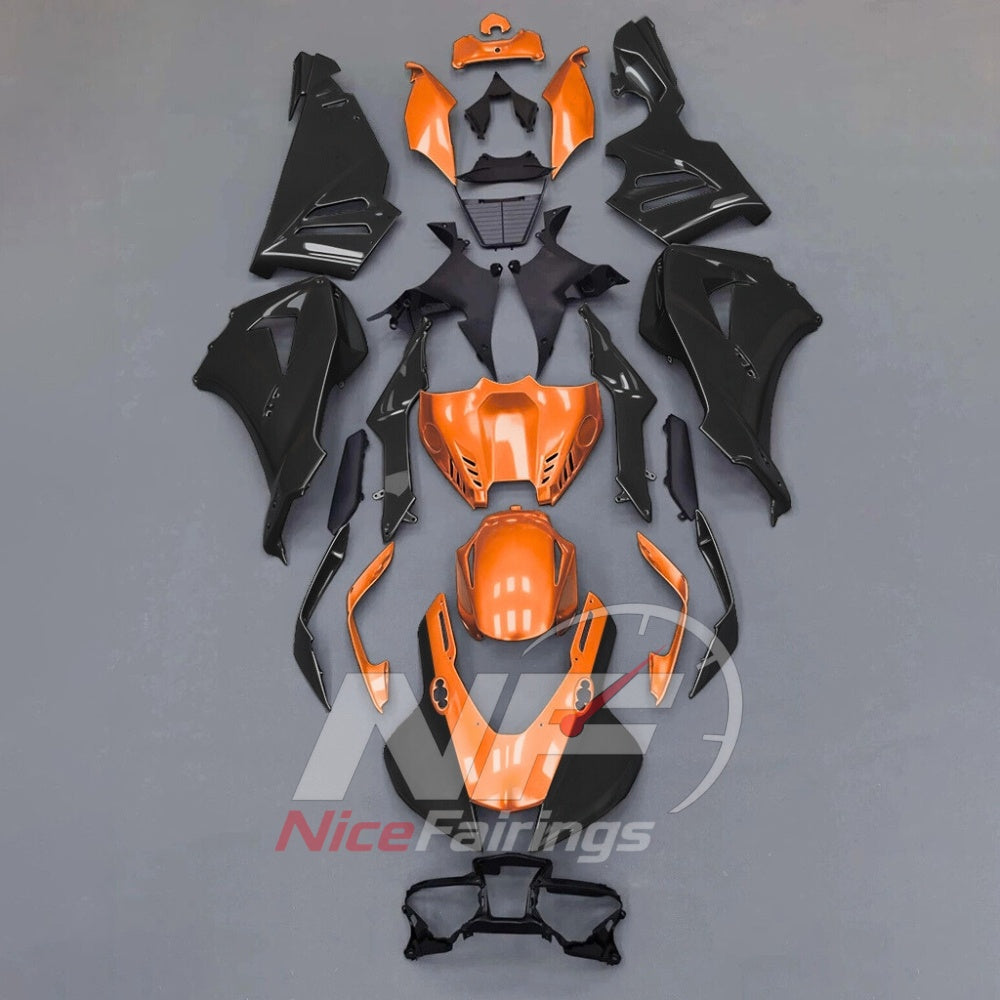 For Honda CBR1000RR-R 2024-2026 Yellow Black Painted ABS Fairings with Complete Replacement Bodywork | NiceFairings - paint design NO.9 option image