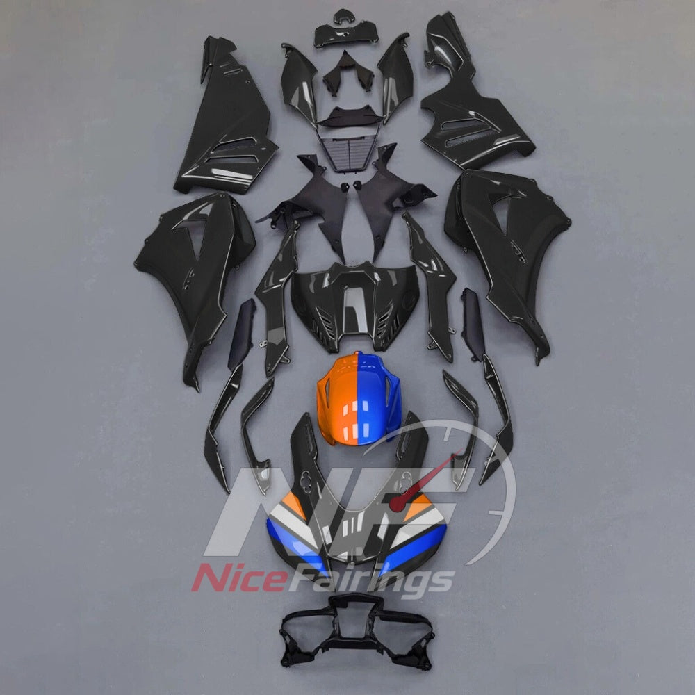 For Honda CBR1000RR-R 2024-2026 Yellow Black Custom Fairings with ABS Sportbike Plastics and Full Body Kit | NiceFairings - paint design NO.6 option image