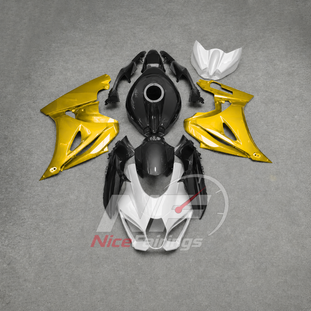 For Suzuki GSX-R1000 K17 2017-2026 K17 Custom Fairings Yellow Black ABS Sportbike Plastics | NiceFairings - main product image