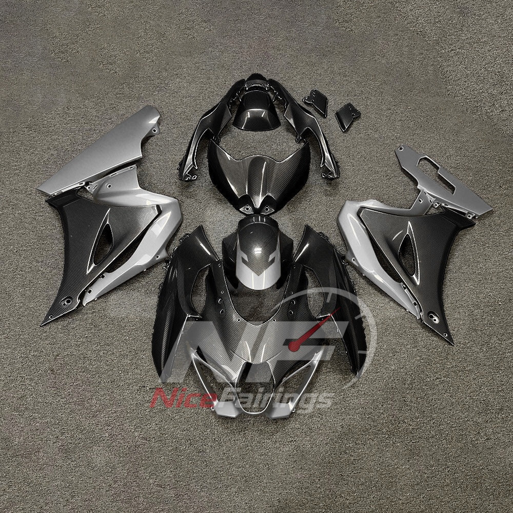 For Suzuki GSXR1000 K17 2017-2026 ABS Fairing Kit Red Black Painted Bodywork | NiceFairings - paint design NO.9 option image