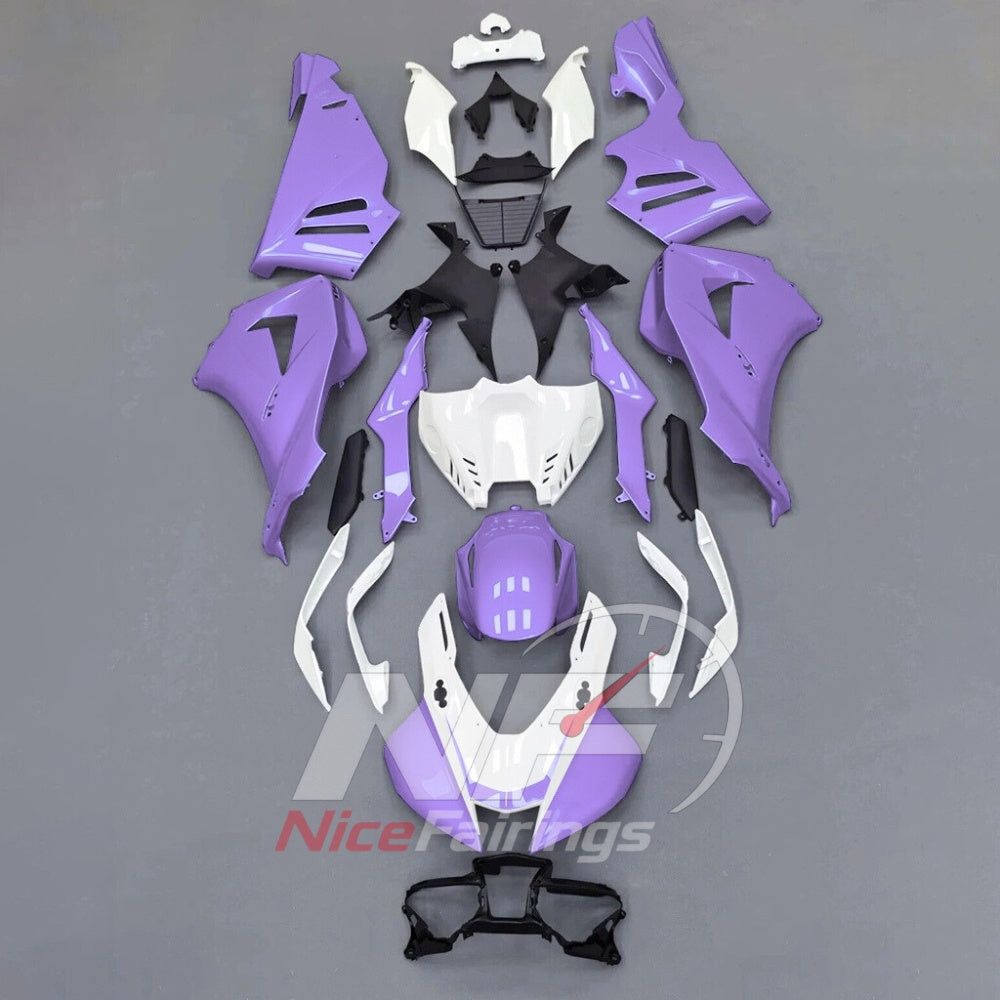 For Honda CBR1000RR-R 2024-2026 Purple Black Painted ABS Fairings with Complete Replacement Bodywork | NiceFairings - paint design NO.3 option image