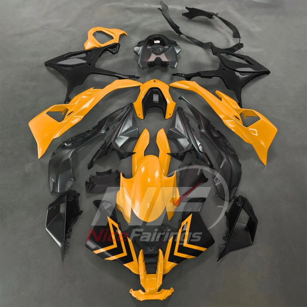 For BMW S1000RR 2025-2026 Blue Black Custom Fairings with ABS Sportbike Plastics and Full Body Kit | NiceFairings - paint design NO.3 option image