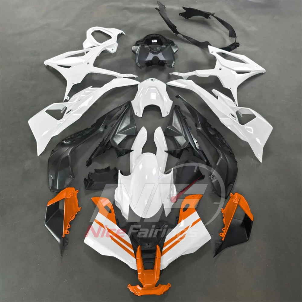 For BMW S1000RR 2025-2026 Blue Black Sportbike Fairing Set with Custom Painted Plastics | NiceFairings - paint design NO.6 option image