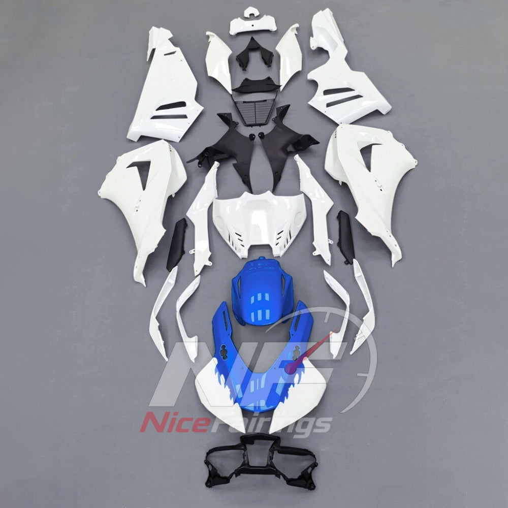 For Honda CBR1000RR-R SP 2024-2026 Green Black ABS Fairing Kit with Painted Bodywork and Replacement Panels | NiceFairings - paint design NO.6 option image