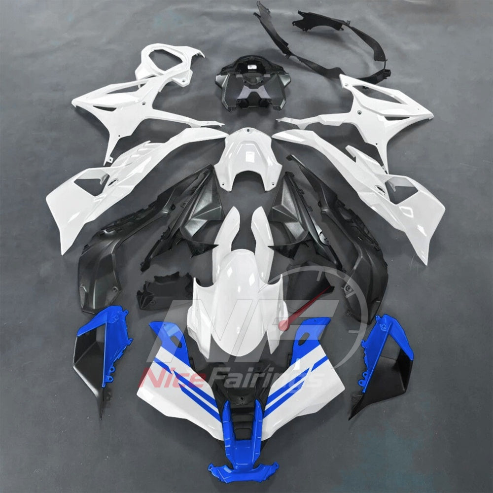 For BMW S1000RR 2025-2026 Purple Black ABS Body Kit with Street and Track Fairing Panels | NiceFairings - paint design NO.6 option image