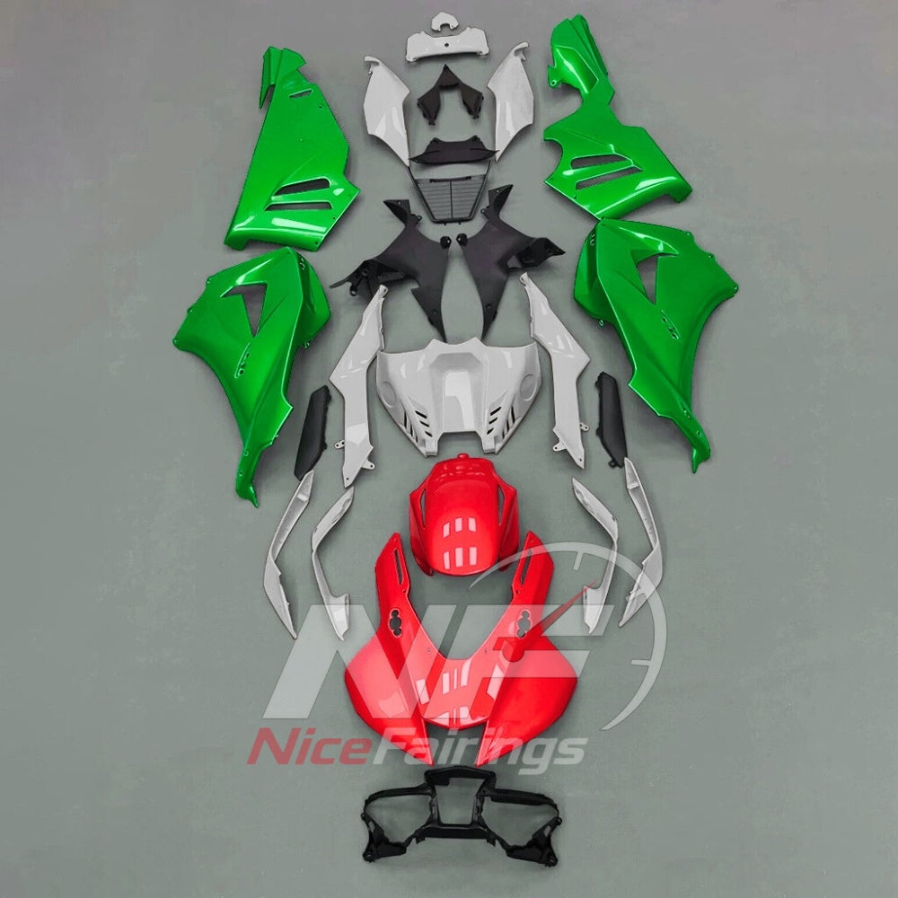 For Honda CBR1000RR-R SP 2024-2026 Red Black Sportbike Fairing Set with Custom Painted Plastics | NiceFairings - paint design NO.9 option image