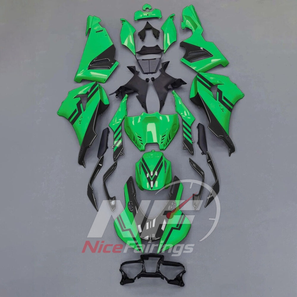 For Honda CBR1000RR-R SP 2024-2026 Blue Black ABS Fairing Kit with Painted Bodywork and Replacement Panels | NiceFairings - paint design NO.9 option image