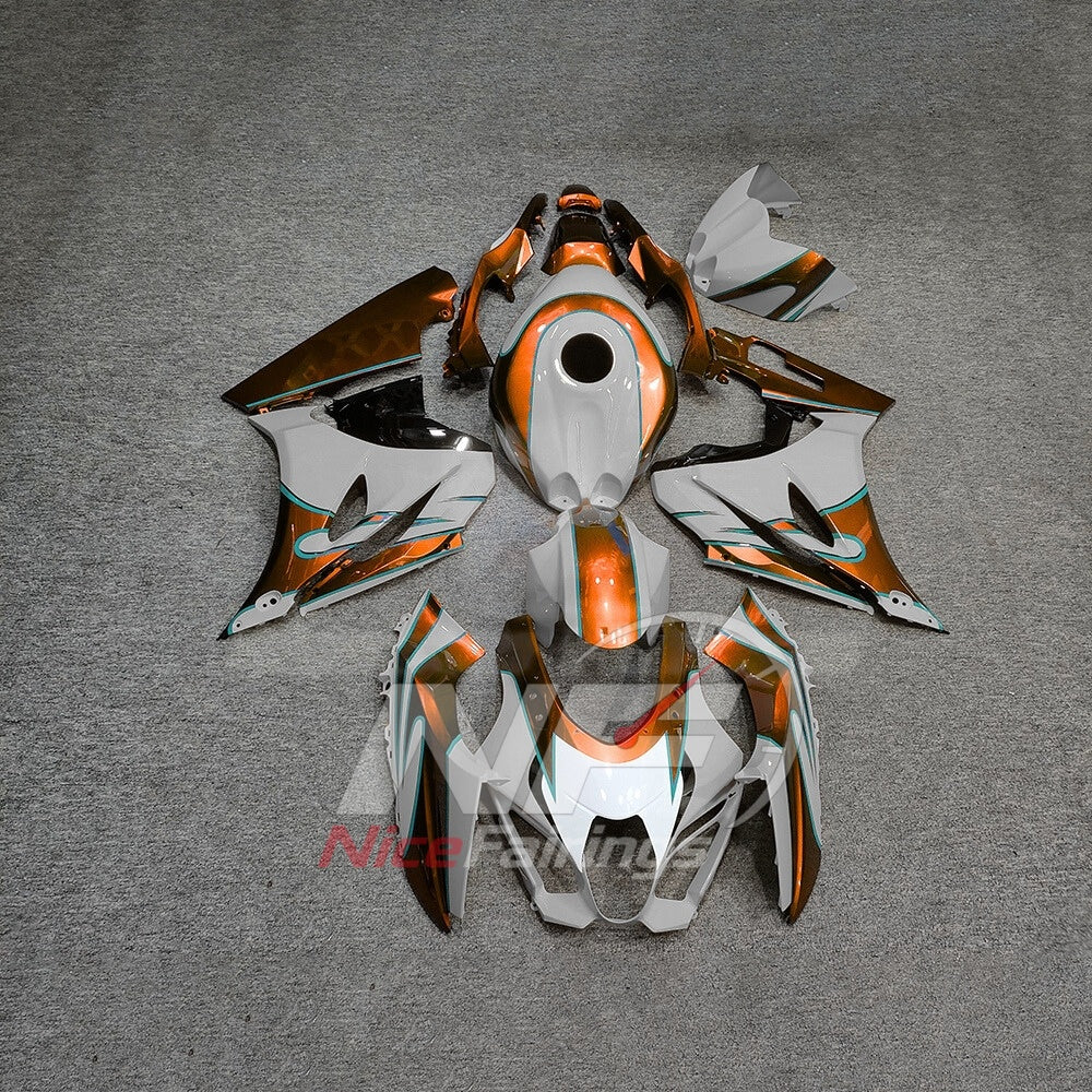 For Suzuki GSX-R1000 K17 17-26 Custom Fairings Yellow ABS Sportbike Plastics | NiceFairings - paint design NO.5 option image