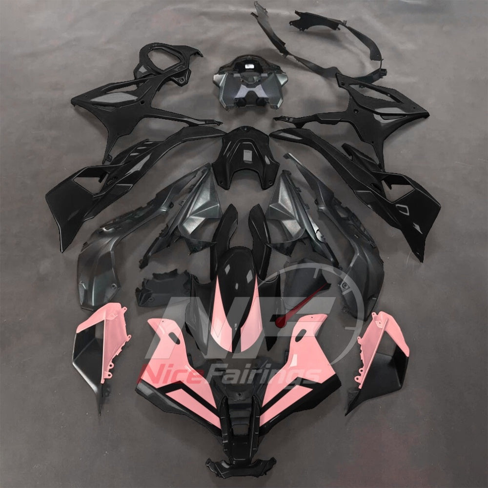 For BMW S1000RR 2025-2026 Red Black Painted ABS Fairings with Complete Replacement Bodywork | NiceFairings - paint design NO.3 option image