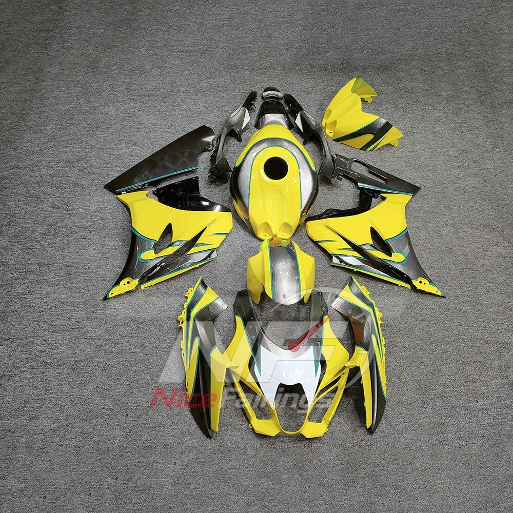 For Suzuki GSXR1000 K17 17-26 Motorcycle Fairing Kit Red Black Body Panels | NiceFairings - paint design NO.6 option image