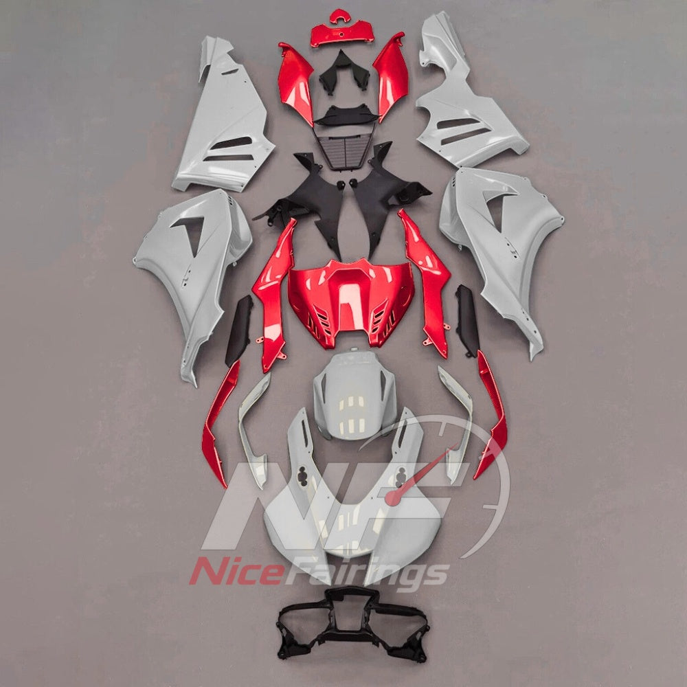 For Honda CBR1000RR-R SP 2024-2026 Green Black Sportbike Fairing Set with Custom Painted Plastics | NiceFairings - paint design NO.3 option image