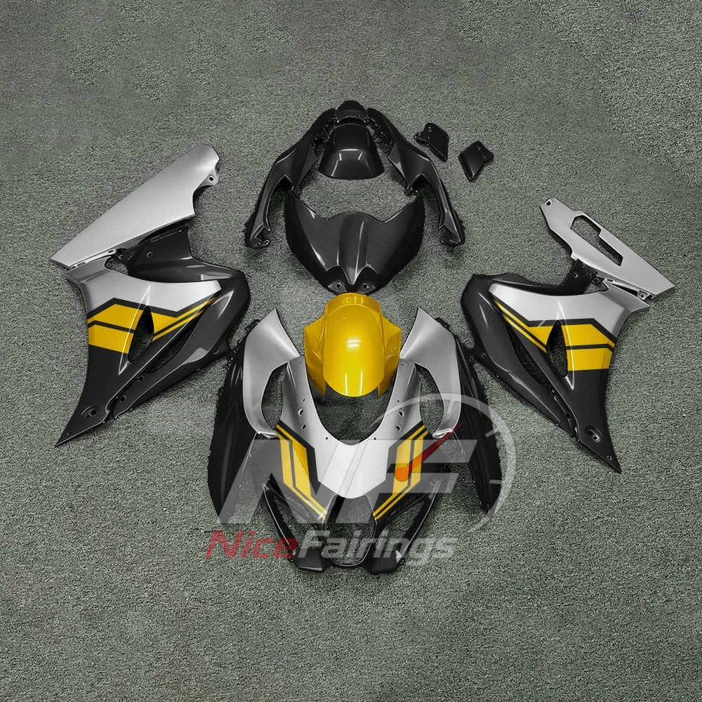For Suzuki GSX-R1000 K17 2017-2026 K17 Custom Fairings Orange ABS Sportbike Plastics | NiceFairings - paint design NO.2 option image