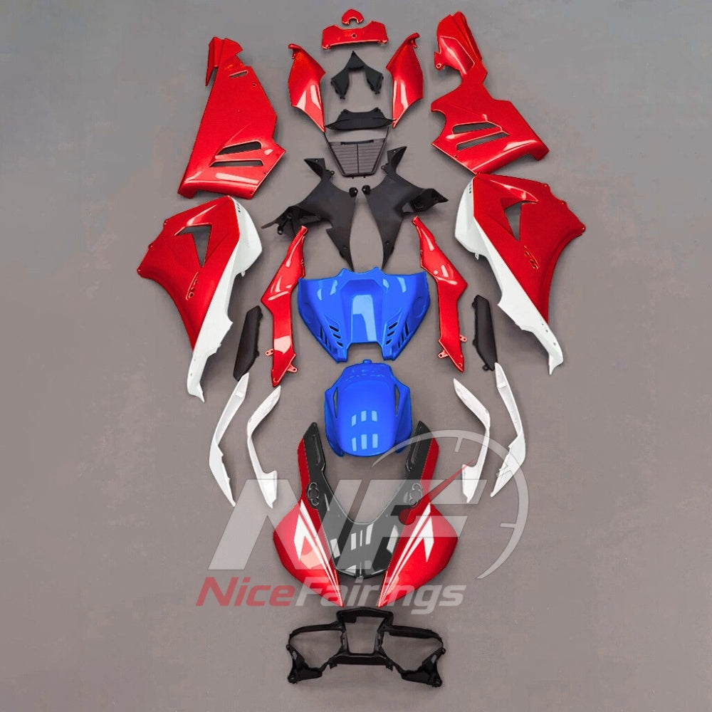For Honda CBR1000RR-R SP 2024-2026 Red Black Sportbike Fairing Set with Custom Painted Plastics | NiceFairings - paint design NO.3 option image