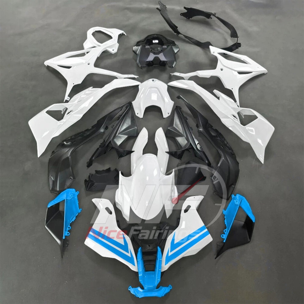 For BMW S1000RR 2025-2026 Purple Black Motorcycle Fairing Kit with Aftermarket Body Panels | NiceFairings - paint design NO.6 option image