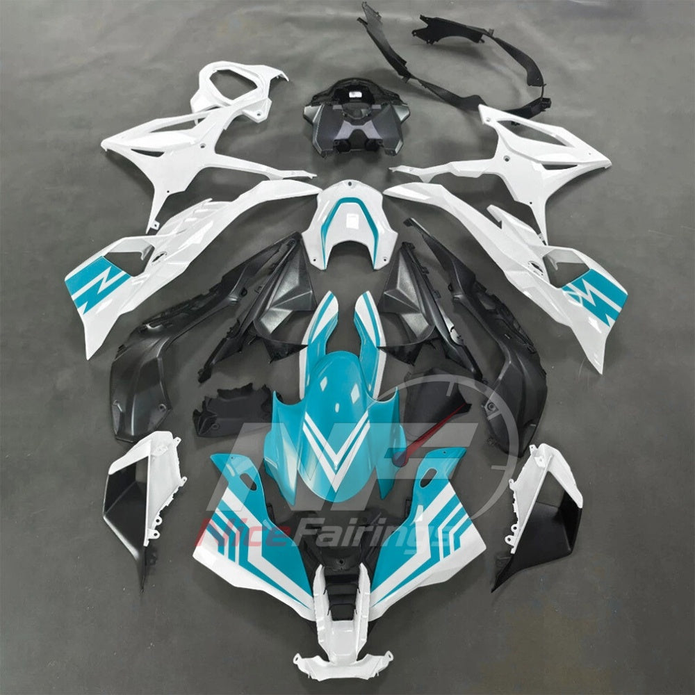For BMW S1000RR 2025-2026 Yellow Black Custom Fairings with ABS Sportbike Plastics and Full Body Kit | NiceFairings - paint design NO.3 option image