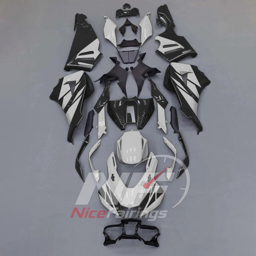 For Honda CBR1000RR-R 2024-2026 Blue Black Painted ABS Fairings with Complete Replacement Bodywork | NiceFairings - paint design NO.6 option image