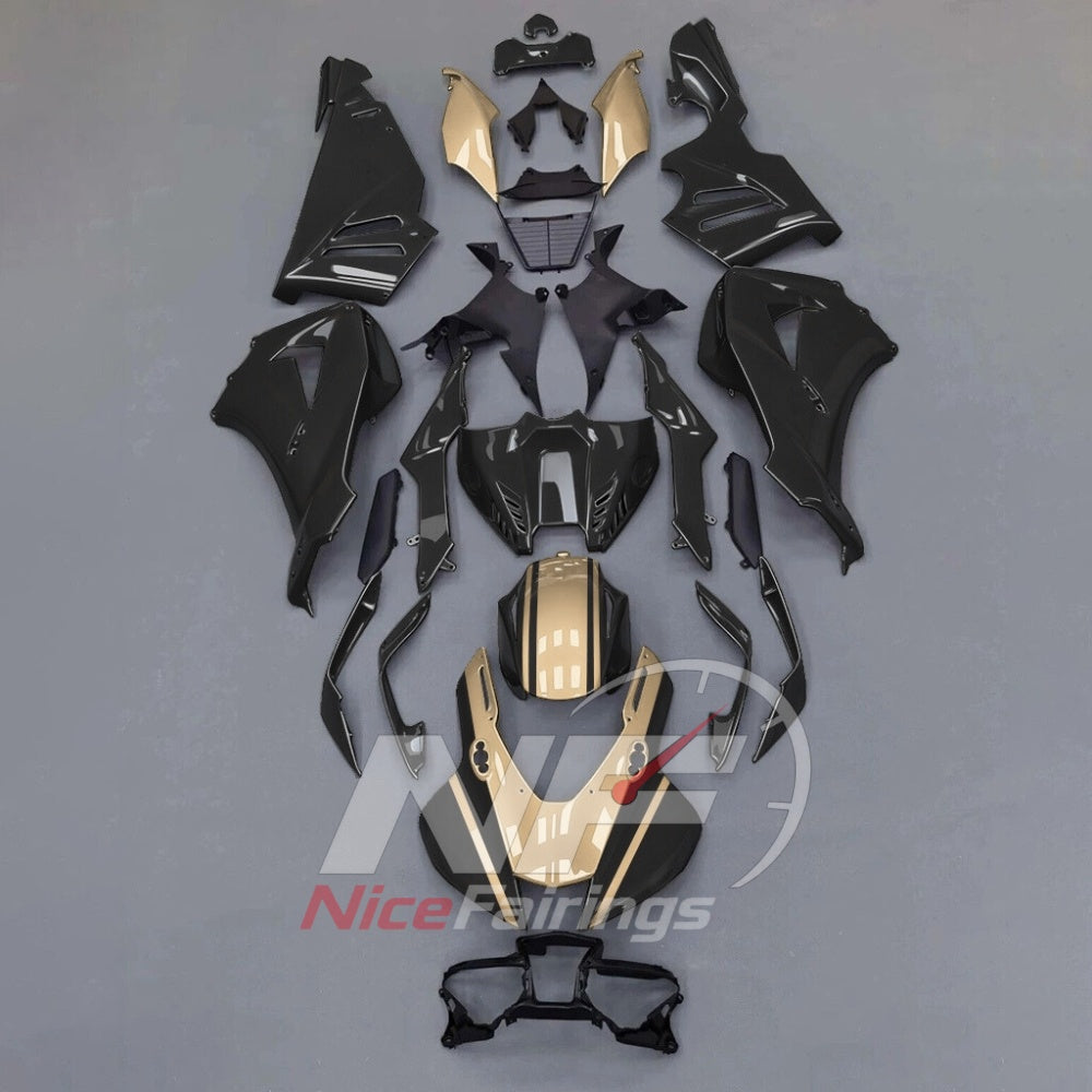 For Honda CBR1000RR-R 2024-2026 Teal Black Painted ABS Fairings with Complete Replacement Bodywork | NiceFairings - paint design NO.3 option image