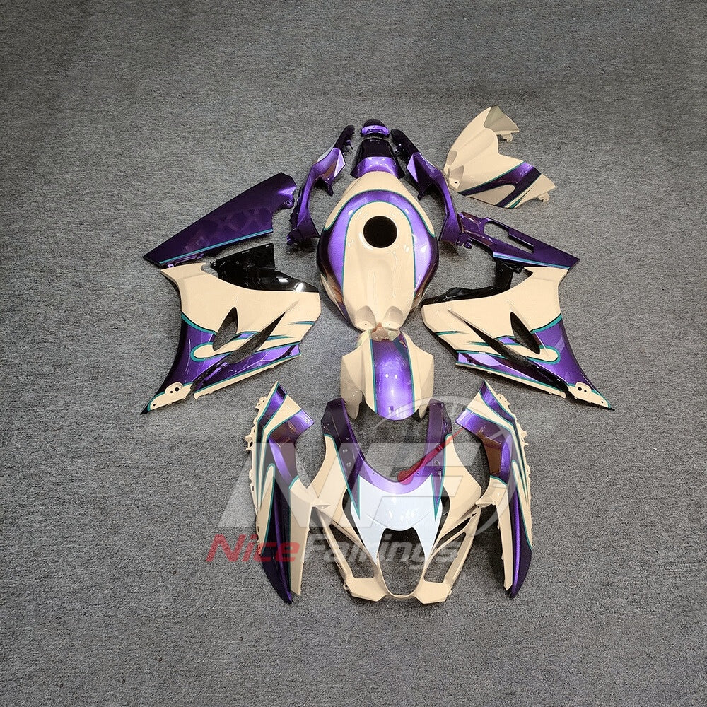 For Suzuki GSXR1000 K17 2017-2026 Painted ABS Fairings Yellow Purple Complete Bodywork | NiceFairings - main product image