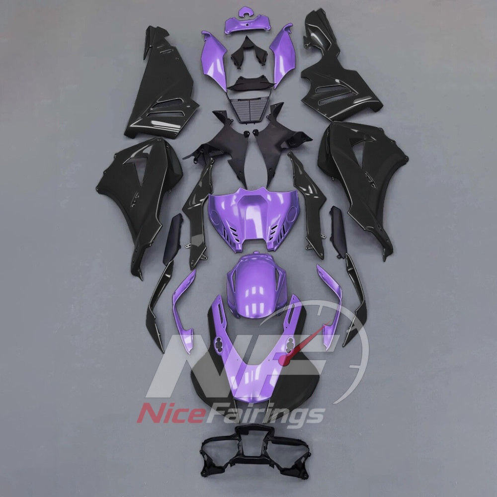 For Honda CBR1000RR-R SP 2024-2026 Blue Black Sportbike Fairing Set with Custom Painted Plastics | NiceFairings - paint design NO.9 option image