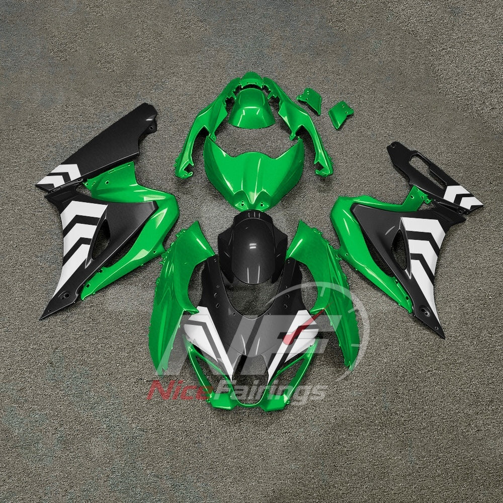 For Suzuki GSX-R1000 K17 17-26 Custom Fairings Orange Black ABS Sportbike Plastics | NiceFairings - paint design NO.8 option image