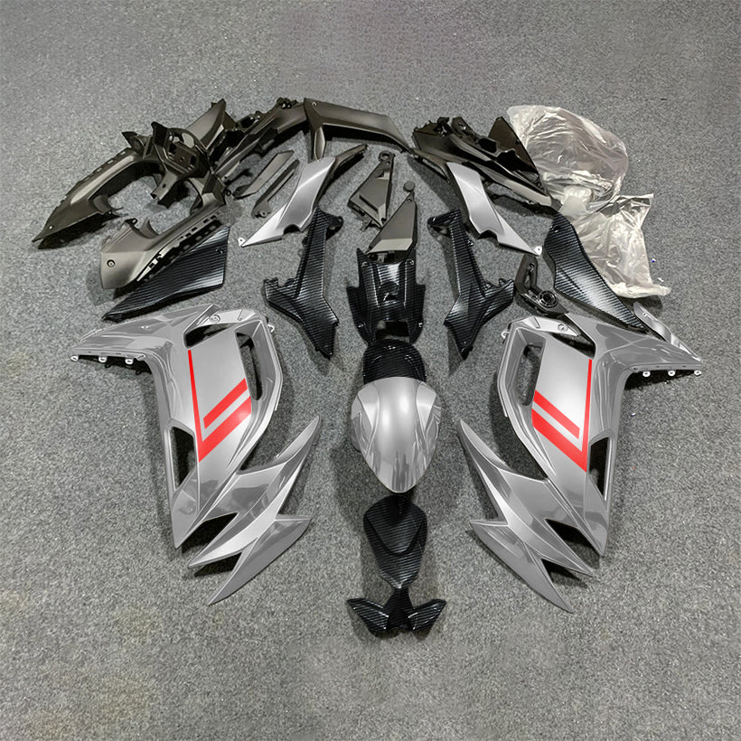 For KAWASAKI Ninja 650 ER-6F 2020-2026 Yellow Black Aftermarket ABS Fairing Kit Full Bodywork | NiceFairings - paint design NO.2 option image