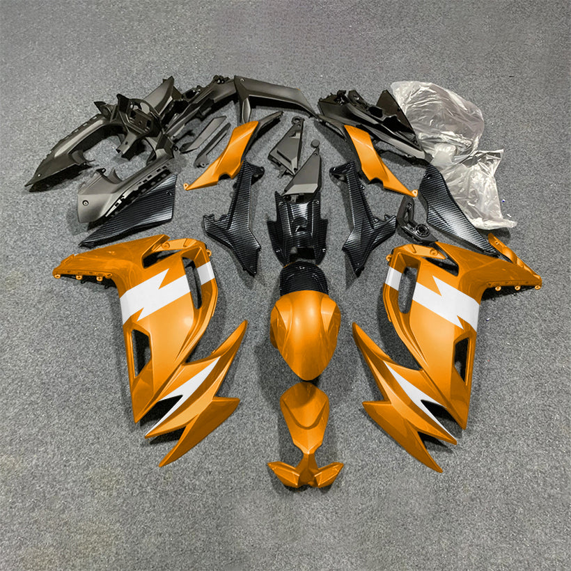 For KAWASAKI Ninja 650 ER-6F 2020-2026 Blue Black Custom Painted Motorcycle Fairings Kit | NiceFairings - paint design NO.2 option image