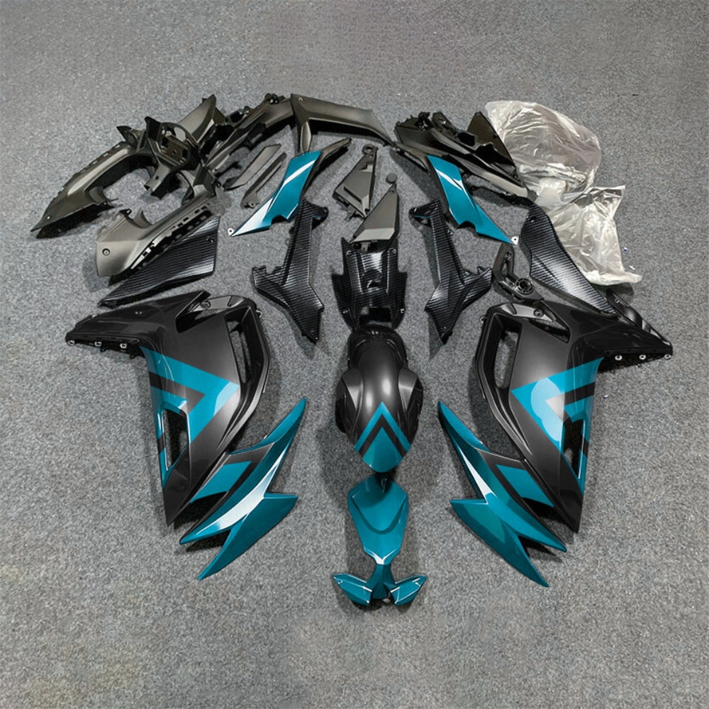 For KAWASAKI Ninja 650 ER-6F 2020-2026 Red Black Custom Painted Motorcycle Fairings Kit | NiceFairings - paint design NO.3 option image