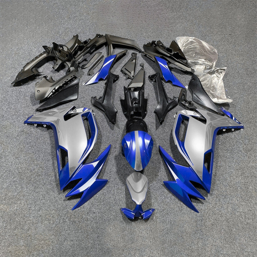For KAWASAKI Ninja 650 ER-6F 2020-2026 Green Black Aftermarket ABS Fairing Kit Full Bodywork | NiceFairings - paint design NO.3 option image