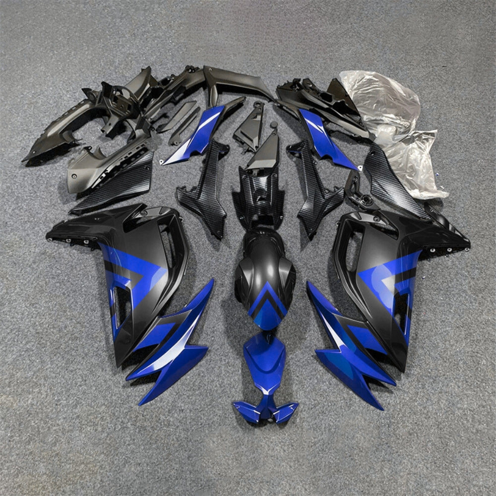 For KAWASAKI Ninja 650 ER-6F 2020-2026 Red Black Custom Painted Motorcycle Fairings Kit | NiceFairings - paint design NO.4 option image