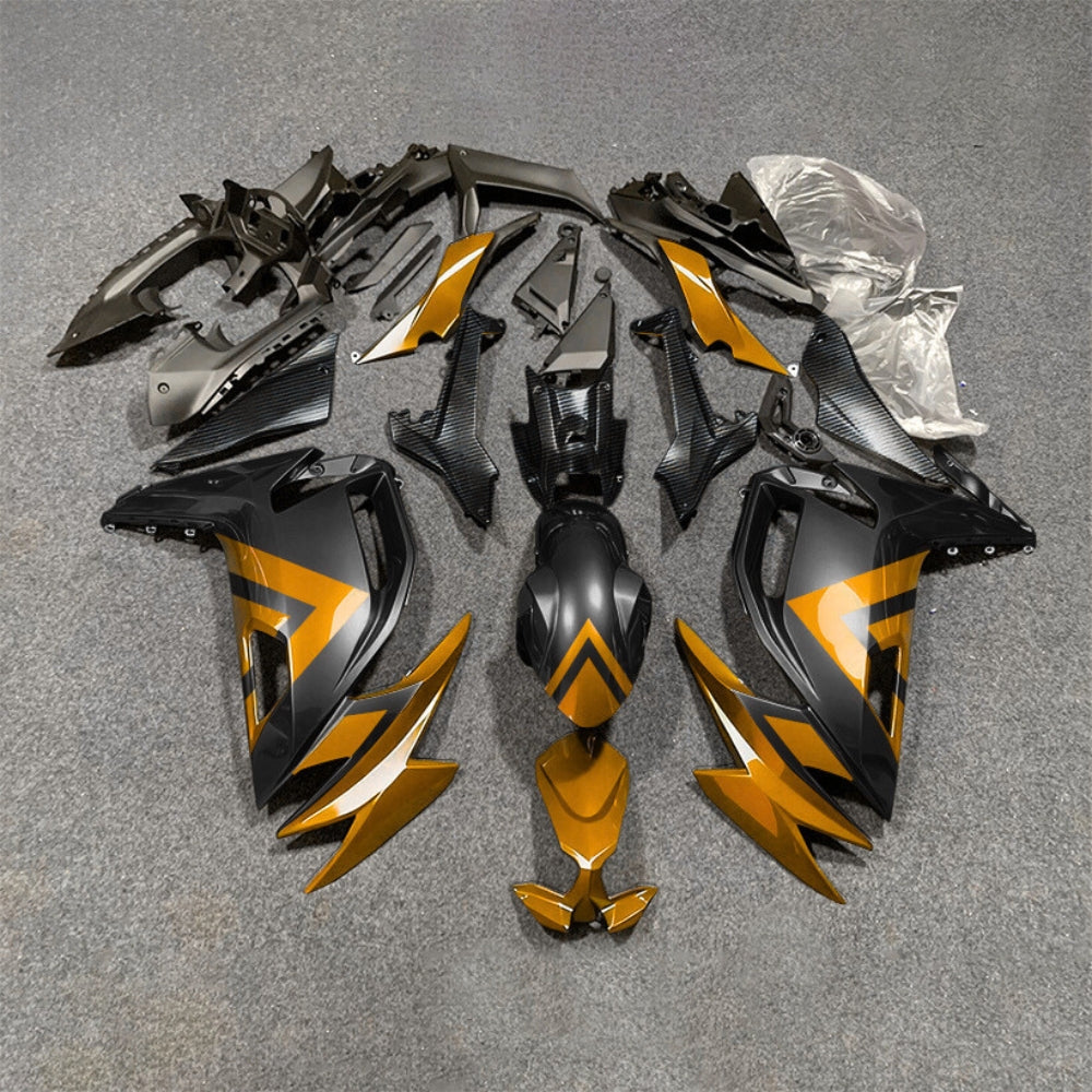 For KAWASAKI Ninja 650 ER-6F 2020-2026 Red Black Custom Painted Motorcycle Fairings Kit | NiceFairings - paint design NO.5 option image
