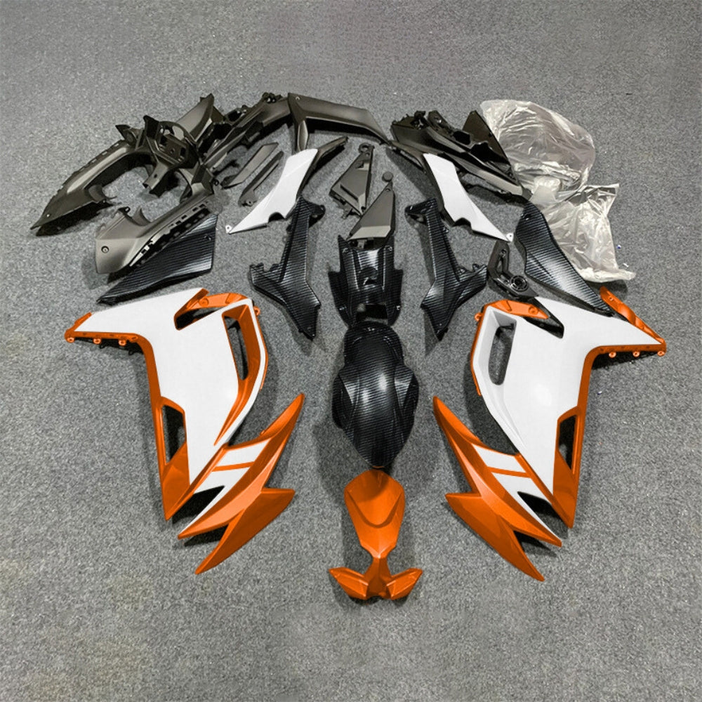 For KAWASAKI Ninja 650 ER-6F 2020-2026 Blue Black Injection Molded Fairing Kit Bodywork Set | NiceFairings - paint design NO.5 option image