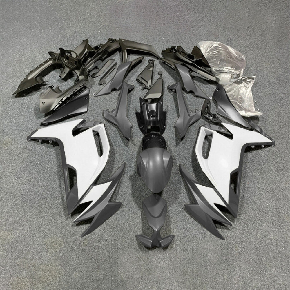 For KAWASAKI Ninja 650 ER-6F 2020-2026 Green Black Custom Painted Motorcycle Fairings Kit | NiceFairings - paint design NO.6 option image
