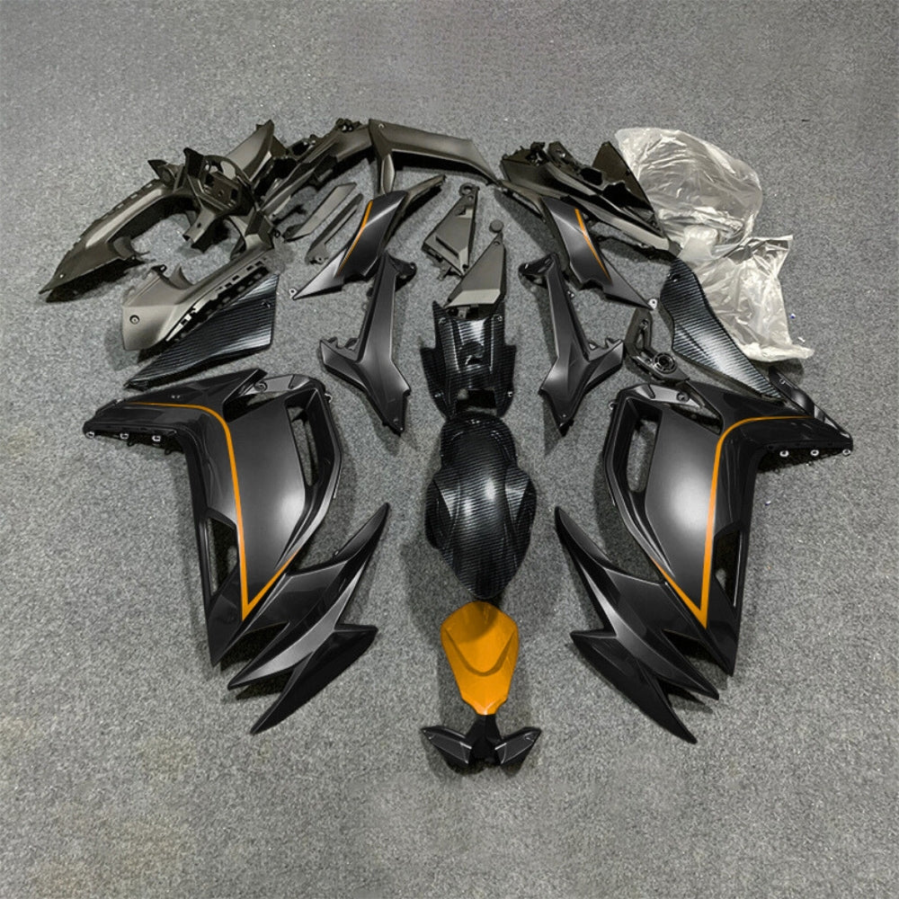 For KAWASAKI Ninja 650 ER-6F 2020-2026 Red Black Injection Molded Fairing Kit Bodywork Set | NiceFairings - paint design NO.6 option image