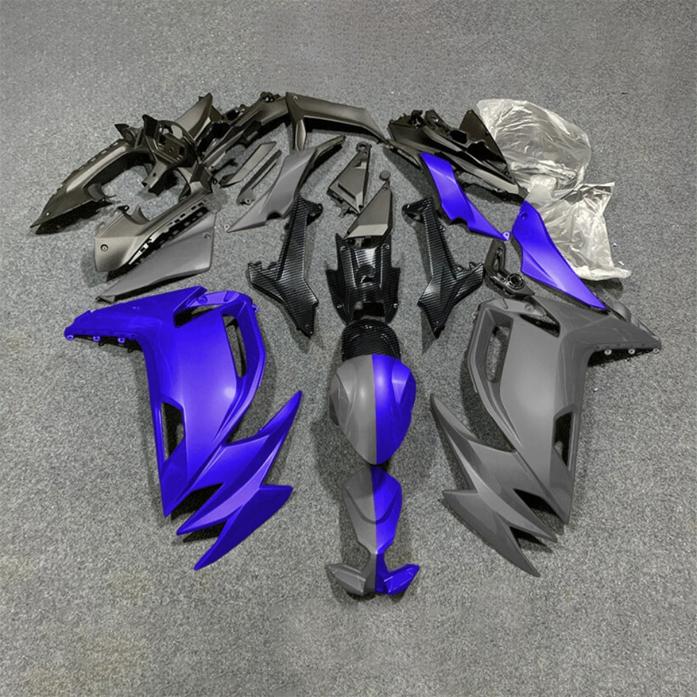 For KAWASAKI Ninja 650 ER-6F 2020-2026 Yellow Black Sportbike Fairings Kit Replacement Cowling | NiceFairings - paint design NO.9 option image