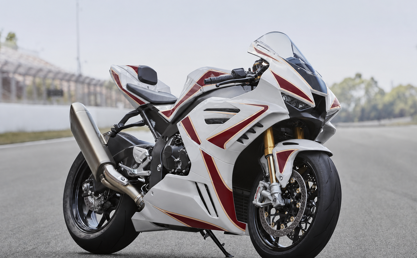 AI-generated preview of a fairing style installed on a Honda CBR1000RR-R